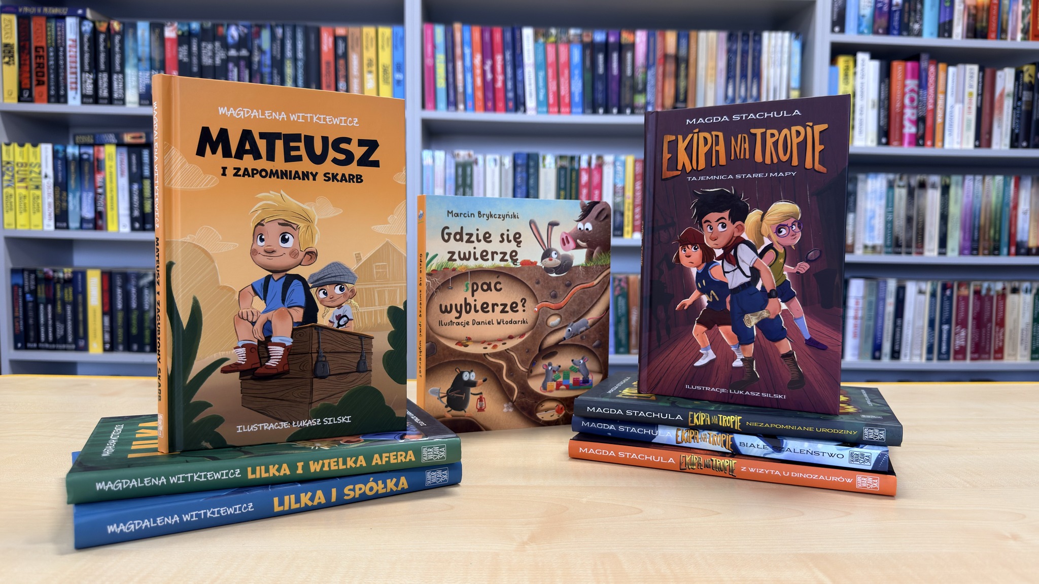  	Nowości ksiąźkowe - czyli co nowego w naszej bobliotece.